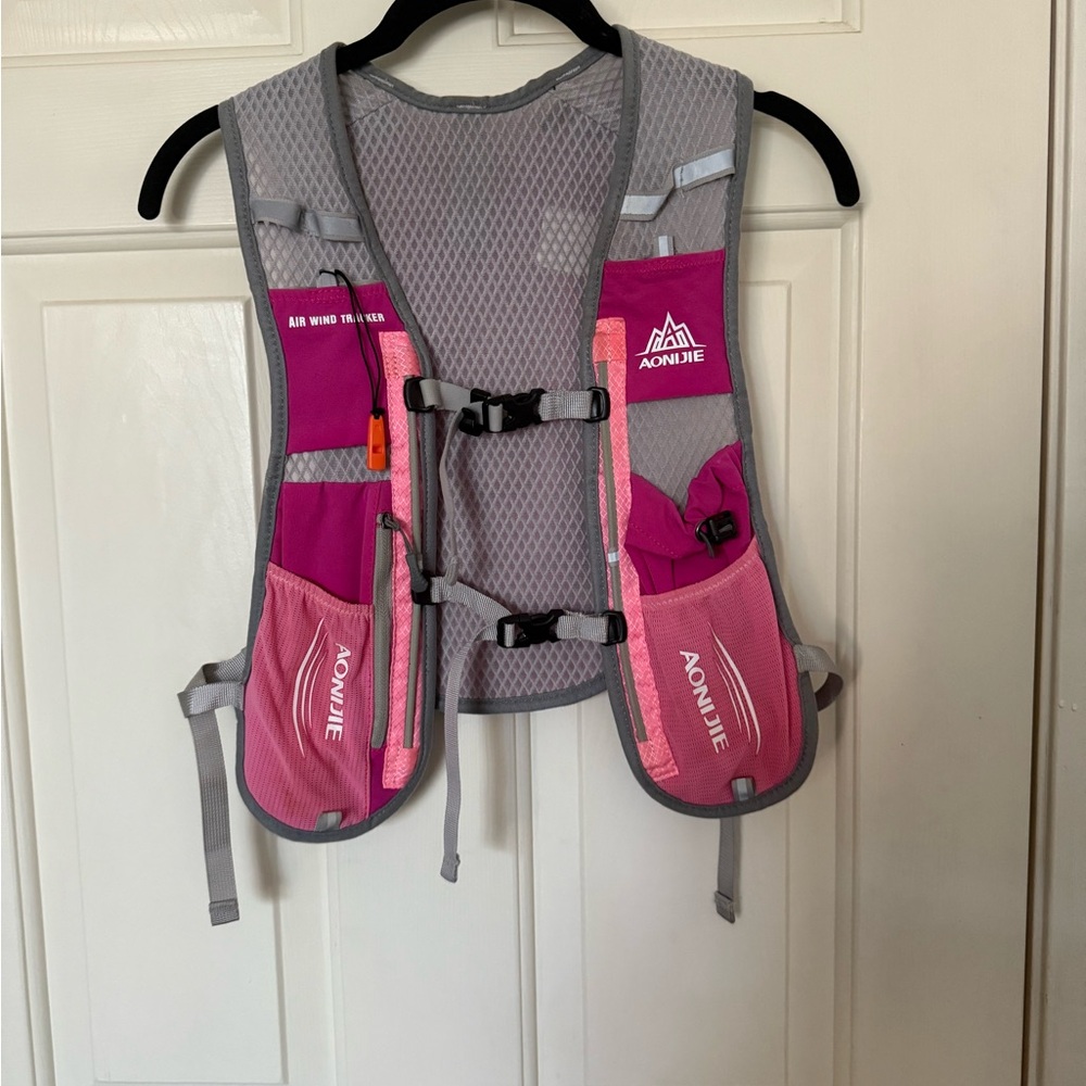 Amazon Pink and Gray Women's Running Vest